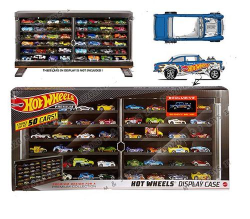 Hot wheels display case w/55 gasser hotsell