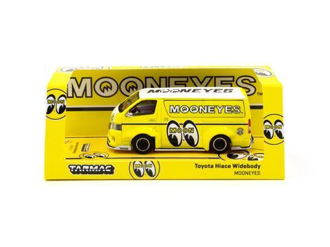 TARMAC WORKS HOBBY64 1/64 TOYOTA HIACE WIDEBODY MOONEYES – Nice