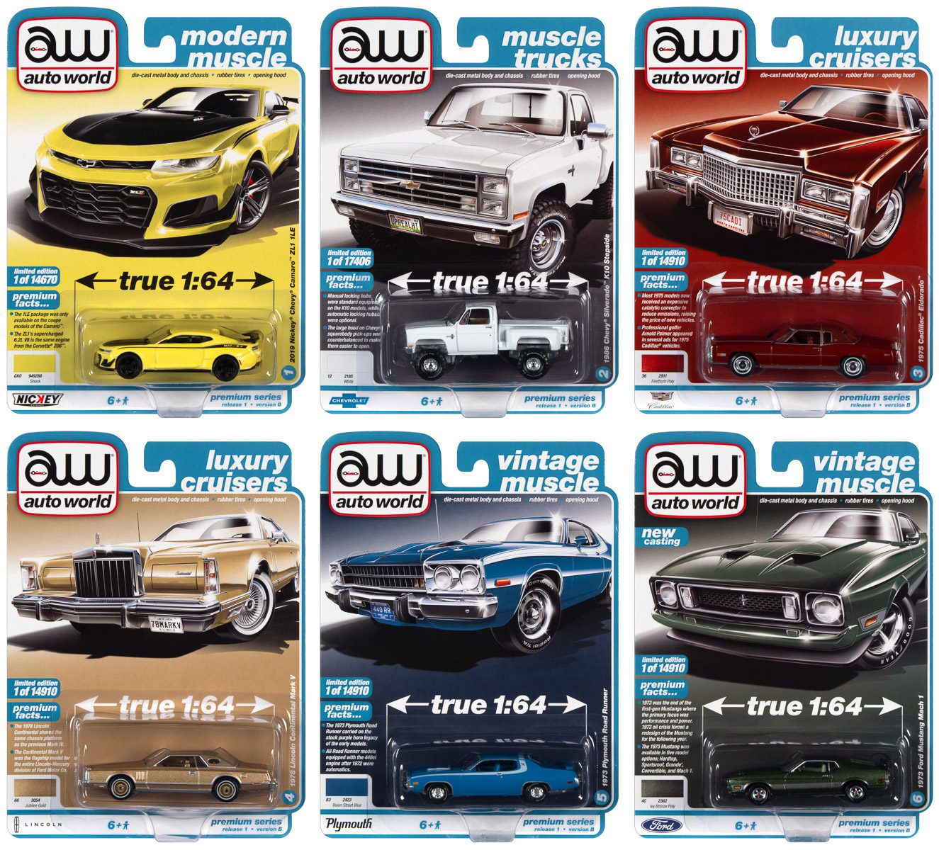 Auto world diecast 2019 on sale