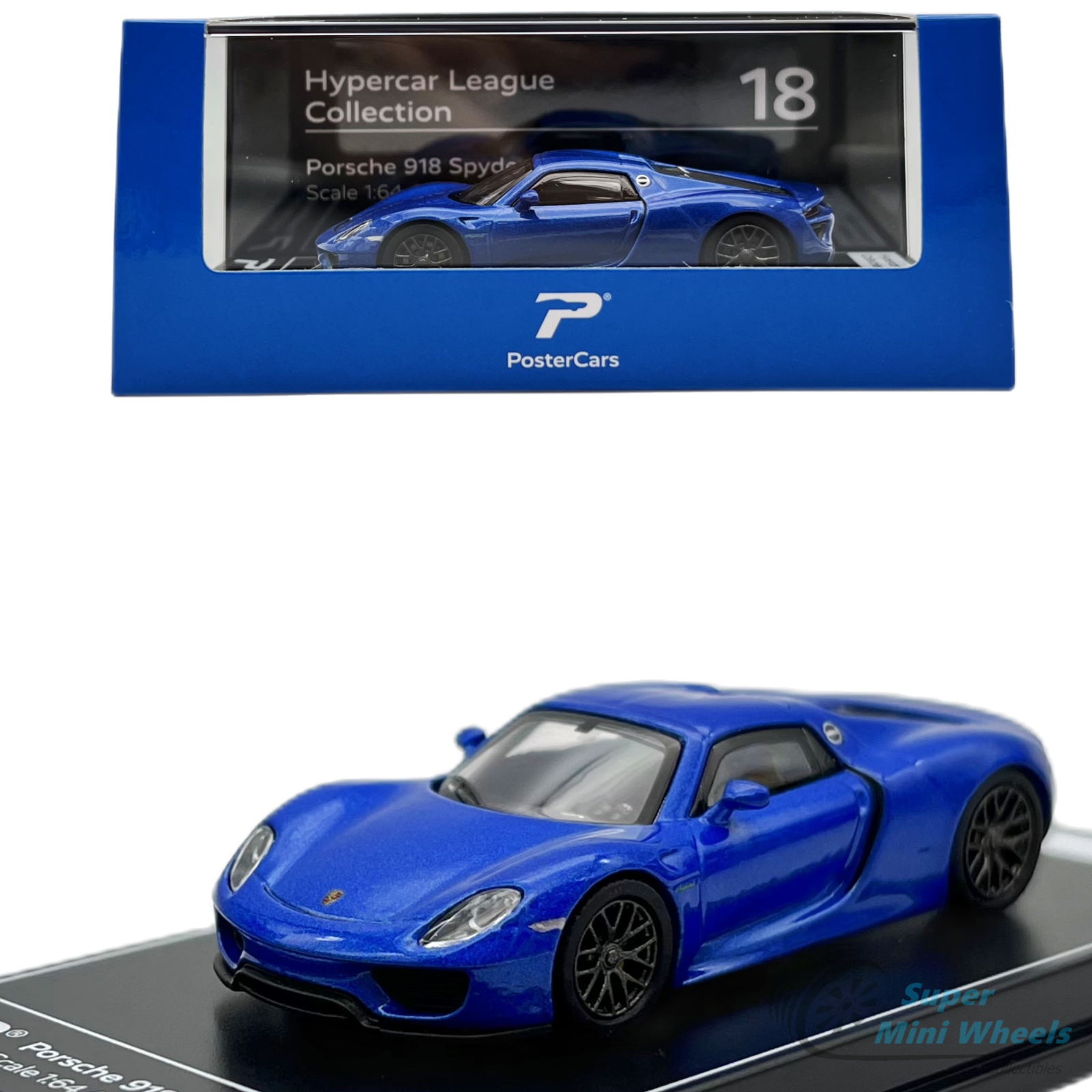 Porsche 918 Spyder Blue - Hypercar League Collection #18 – Nice