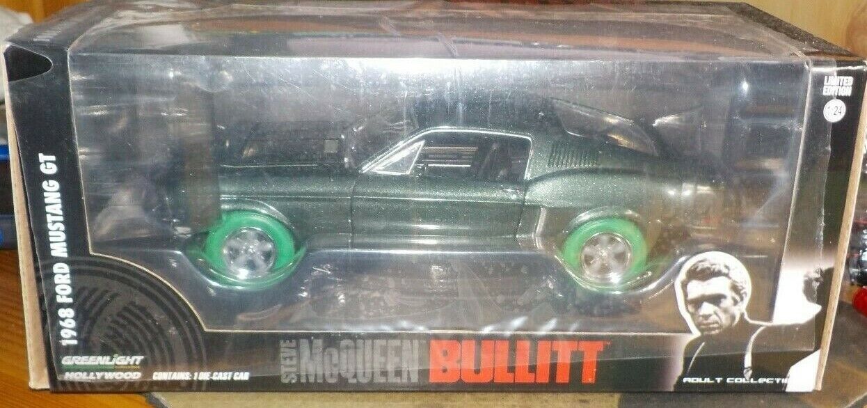 Ford Mustang GT Fastback 1968 Bullitt GREEN MACHINE Chase car Nice Car Collection