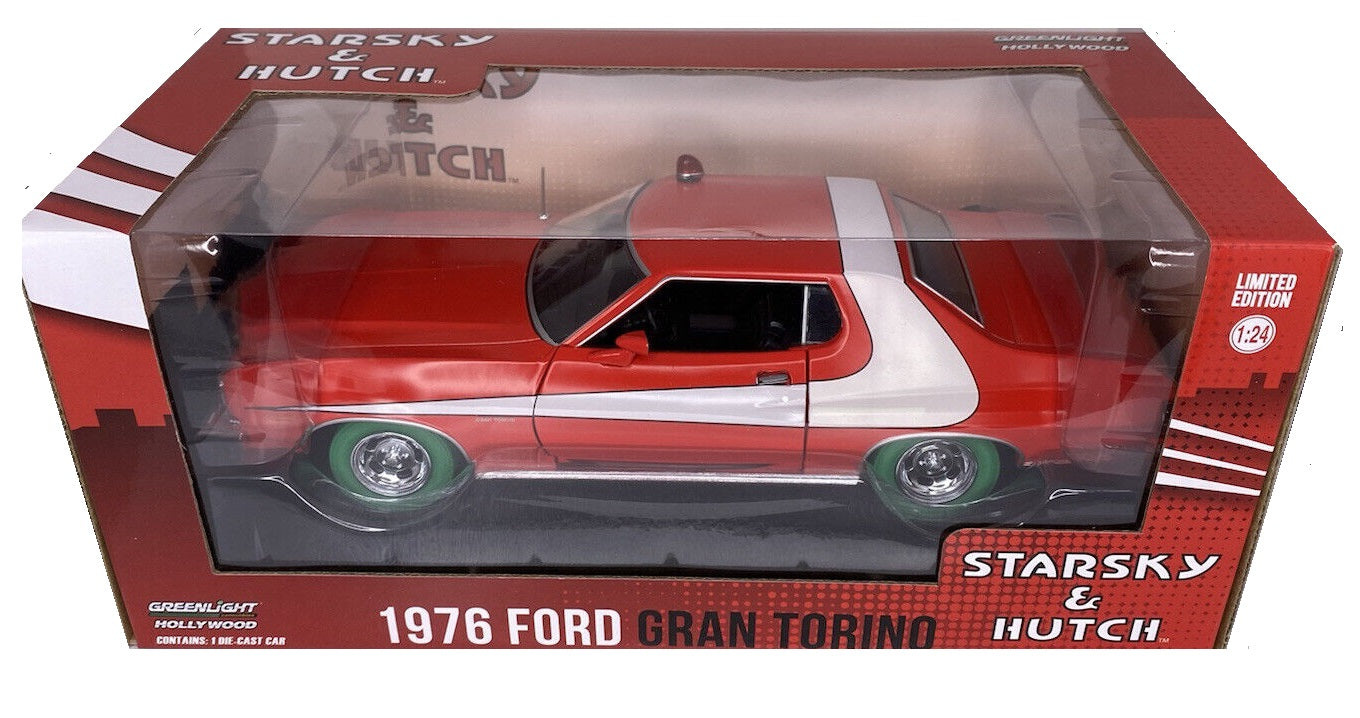 Greenlight Ford Gran Torino 1976 - Starsky and Hutch Echelle 1:24