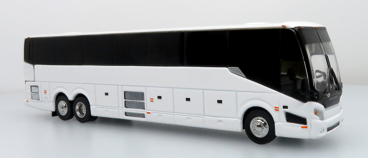 Prevost H345 Coach Bus Blank/Blanc-White