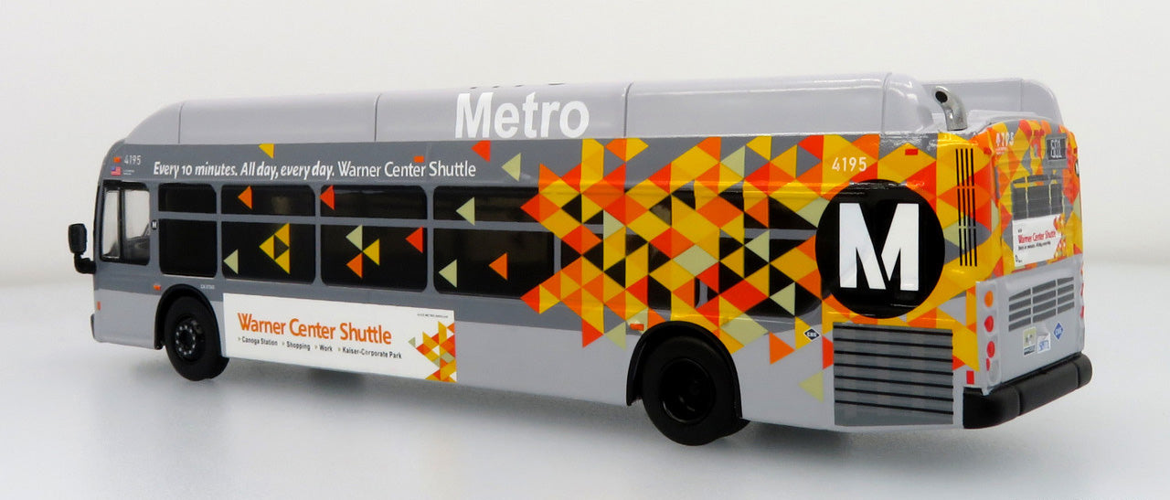 New Flyer Xcelsior XN Transit Bus-LA Metro Warner Center Shuttle