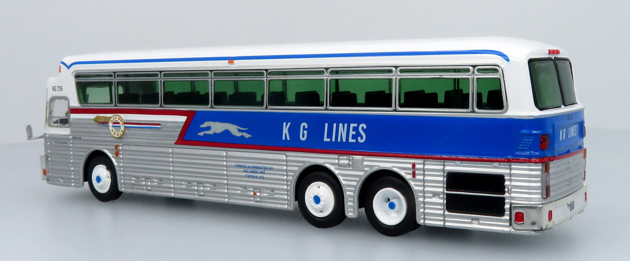 1969 Eagle 5 Coach Bus KG Lines-A Greyhound Company (Golden Eagle)