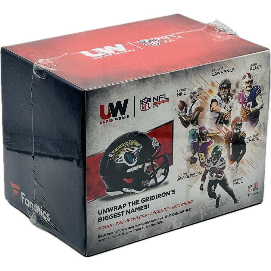 FANATICS UNDER WRAPS NFL MINI HELMET 2023 – Nice Car Collection