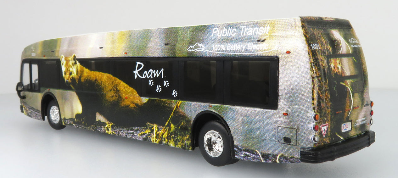 Proterra ZX5 Electric Transit Bus: Roam Transit / Banff- Destination 1 ...