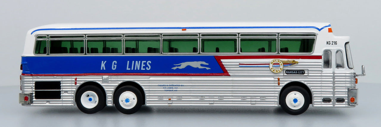 1969 Eagle 5 Coach Bus KG Lines-A Greyhound Company (Golden Eagle)