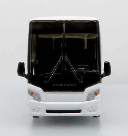 Prevost H345 Coach Bus Blank/Blanc-White