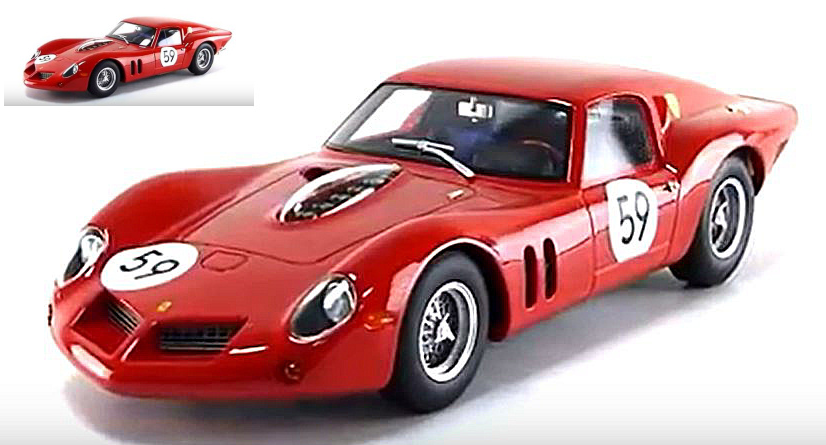 定番SALE★絶版*BBR*1/43*1963 Ferrari 250 GT Drogo #59 1963 Nurburgring 1000km*フェラーリ≠MR BBR
