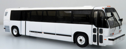 1999 TMC RTS Transit Bus: Blank White