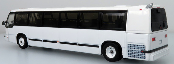 1999 TMC RTS Transit Bus: Blank White