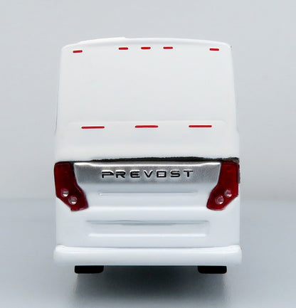 Prevost H345 Coach Bus Blank/Blanc-White