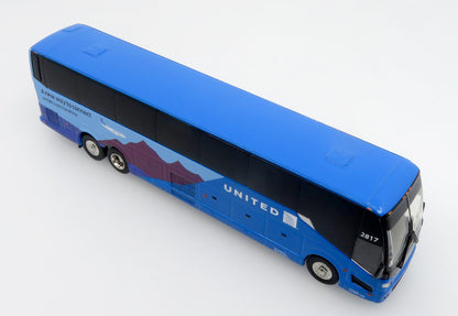 Prevost H345 Coach Bus Landline-United Airlines