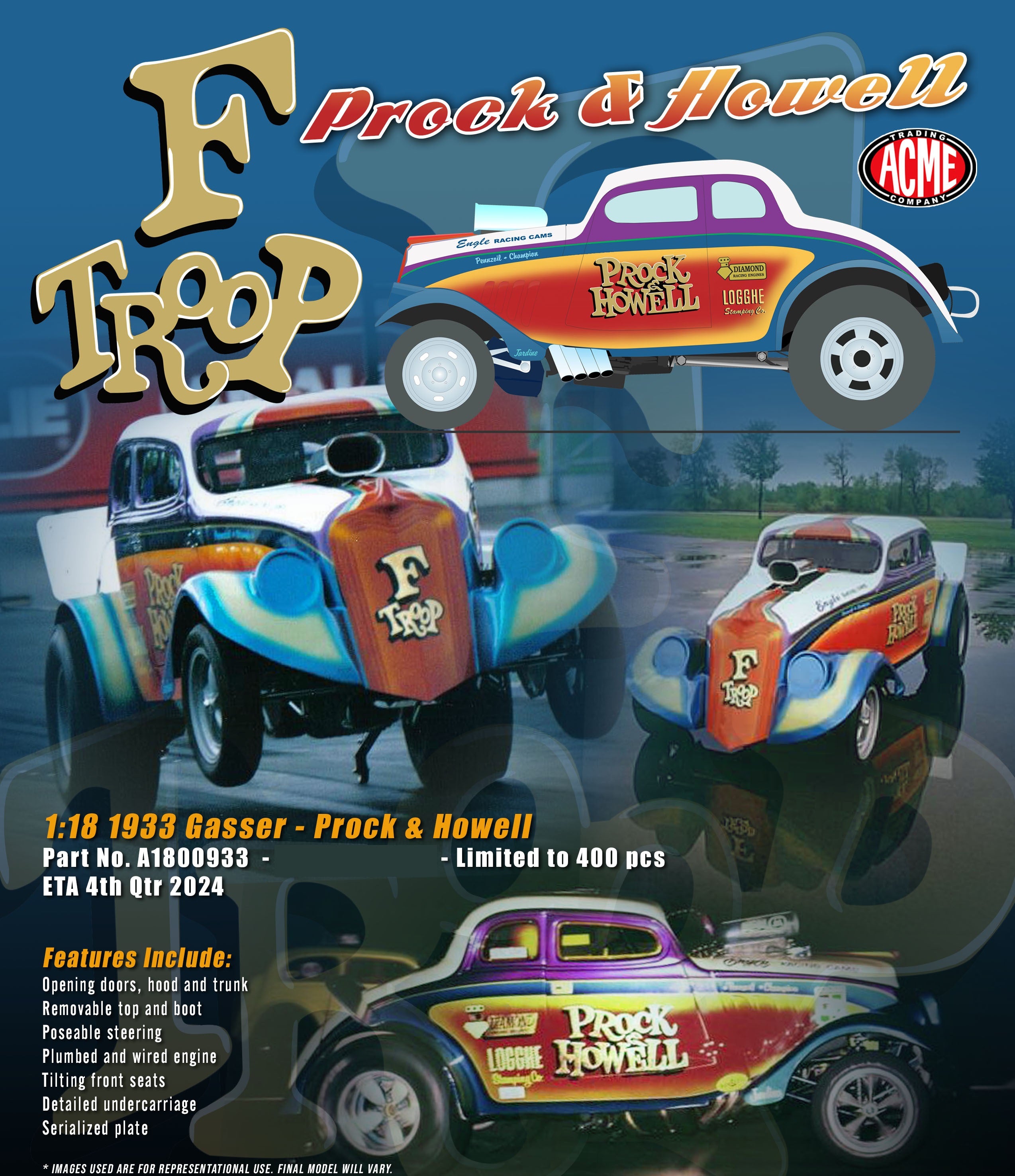 (PRE-ORDER HIVER/WINTER 2025)  1933 Gasser - Prock &amp; Howell F Troop