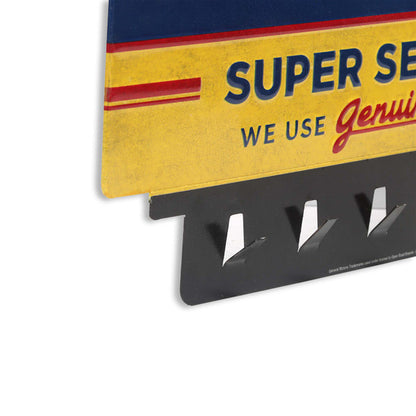 Chevrolet Super Service Metal Wall Hooks