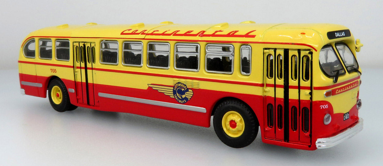 1952 Brill CD-44 Transit Bus Continental Trailways