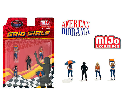 1:64 Grid Girls Figures – Nice Car Collection