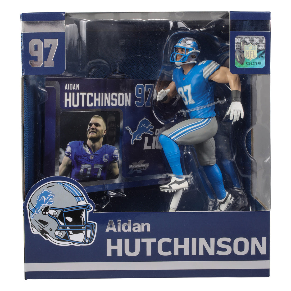 NFL-Aiden Hutchinson (Detroit Lions)-Figure McFarlane&