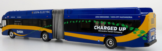 NFI Xcelsior XN60 Articulated Transit Bus - DASH (Blue/Yellow)