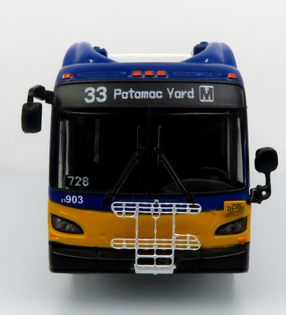 NFI Xcelsior XN60 Articulated Transit Bus - DASH (Blue/Yellow)