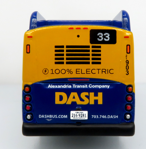 NFI Xcelsior XN60 Articulated Transit Bus - DASH (Blue/Yellow)