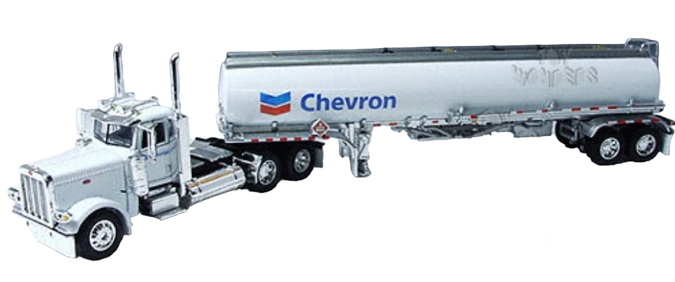 Die-cast-Promotions Chevron - Peterbilt 389 Cab w/ Petroleum Tanker 1 ...