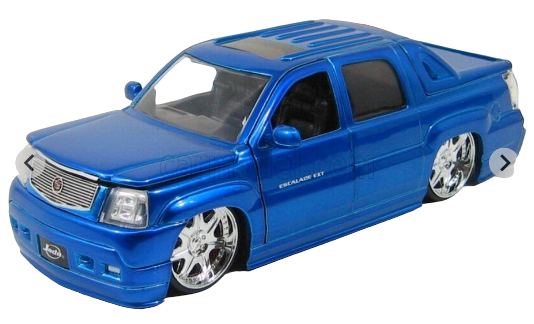 2002 Cadillac Escalade EXT, BLUE, with Giovanna Wheels in 1/24 – Nice ...