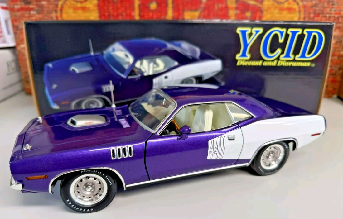 1971 Cuda, 440/6,  Violet (Limitée à 199 unités-Limited to 199 units)