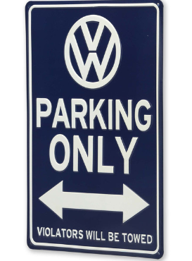 Volkswagen Parking Only Metal Sign