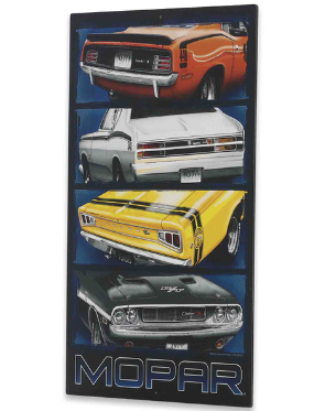 Mopar Dodge Bumpers Metal Sign