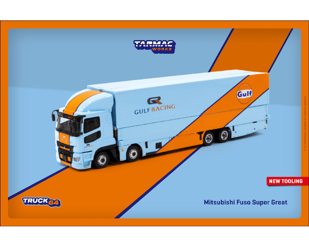 Mitsubishi Fuso Super Great GULF Racing Transporter