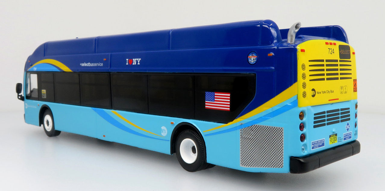 New Flyer Xcelsior XN40 Transit Bus MTA NYC Transit Select Bus (1/64 S ...