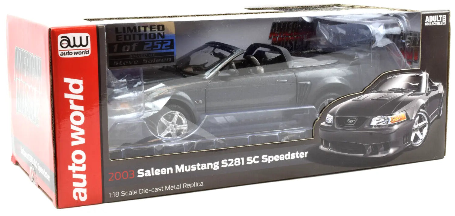 Ford Mustang Saleen S281 SC Speedster 2003 (SIGNED)