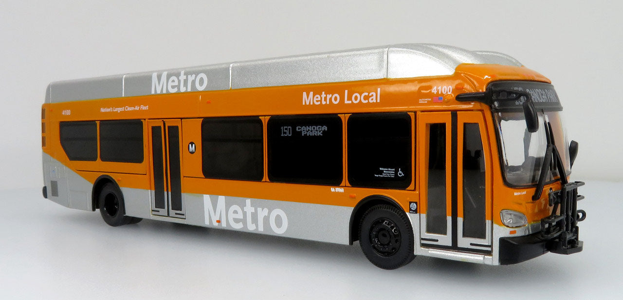 New Flyer Xcelsior XN40 Transit Los Angeles Metro Bus (1/64 Scale ...