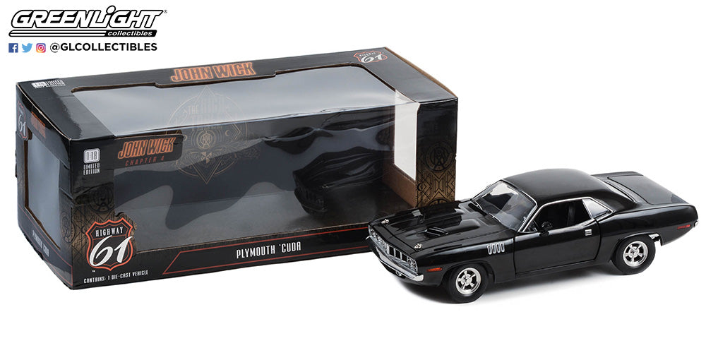 Plymouth Cuda 1971 &quot;John Wick: Chapter 4&quot;