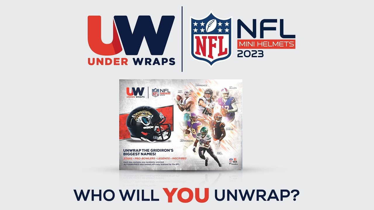 FANATICS UNDER WRAPS NFL MINI HELMET 2023 – Nice Car Collection