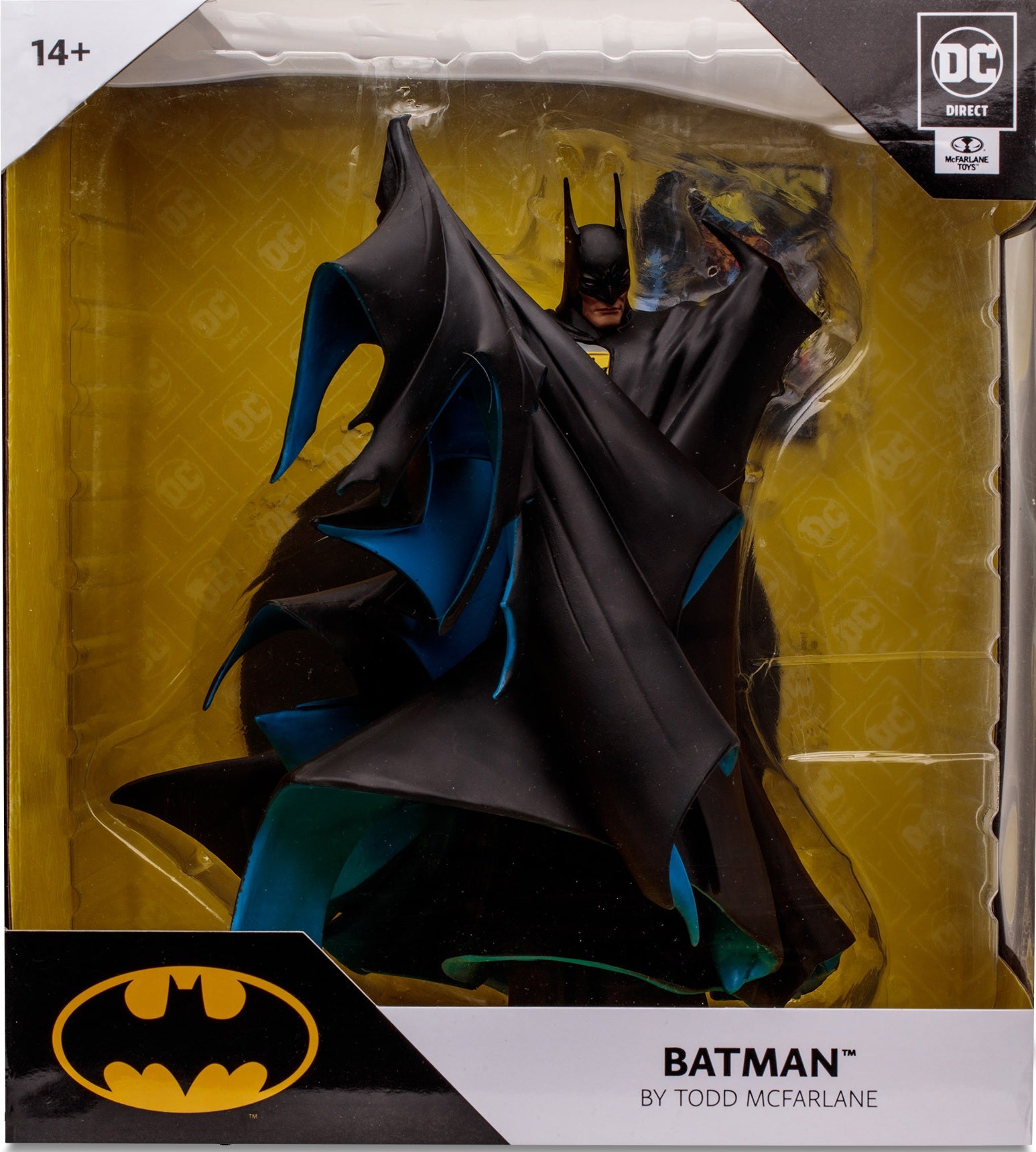 DC DIRECT-12&quot; POSED STATUE-BATMAN (TODD MCFARLANE)