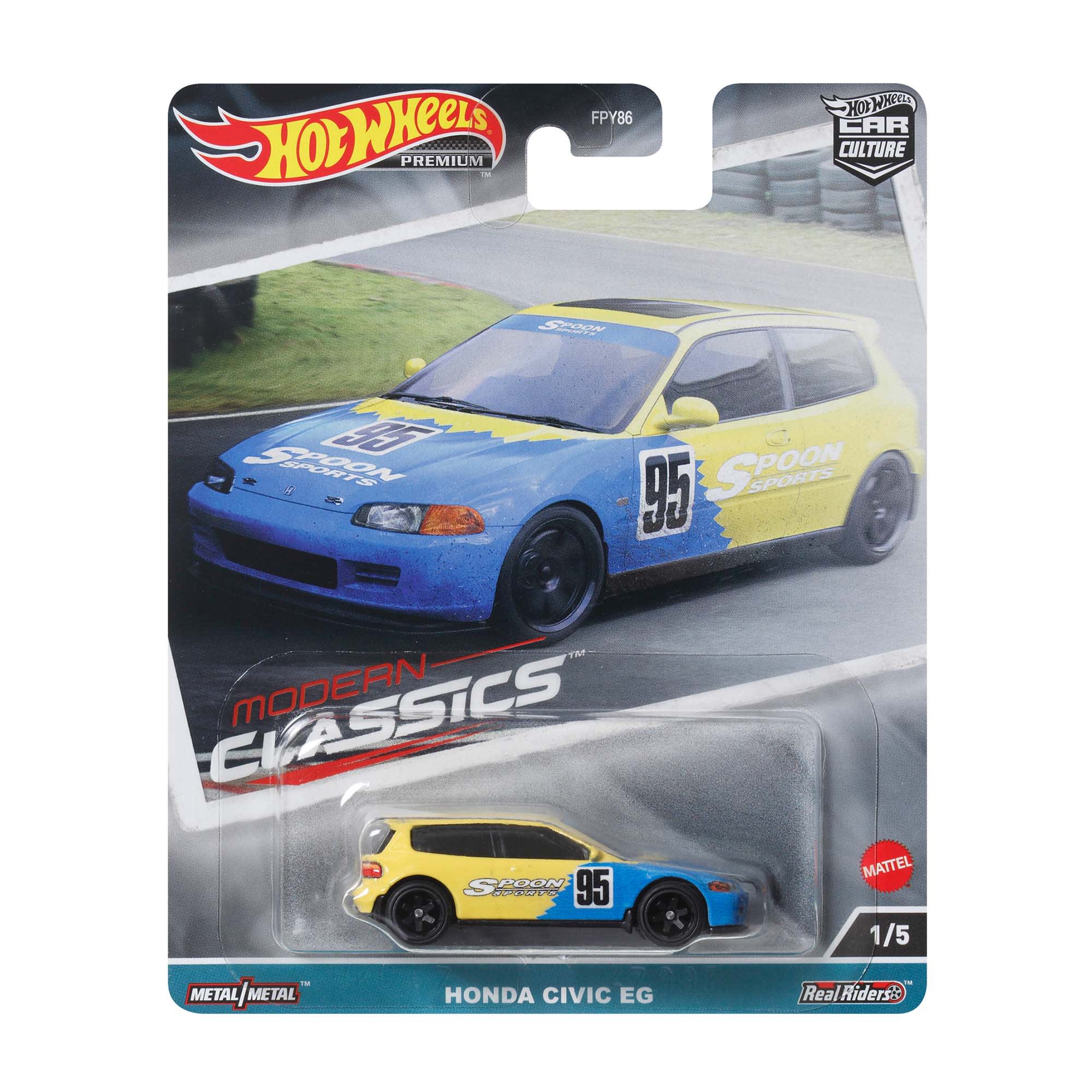 Hot Wheels Car Culture Circuit Legends Honda Civic EG