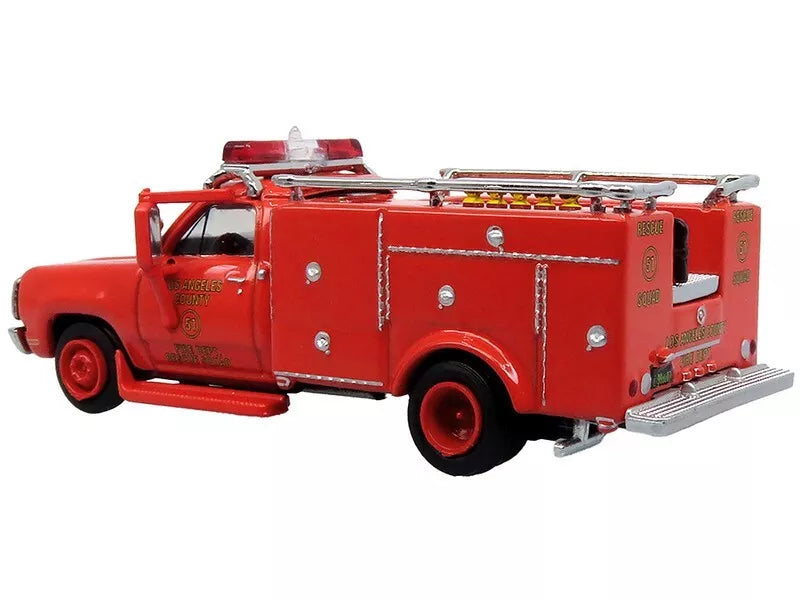 Emergency! 1974 Dodge 300 Rescue Unit &quot;Squad 51 - LACOFD (Los Angeles County Fire Dept.)&quot;