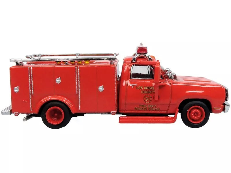 Emergency! 1974 Dodge 300 Rescue Unit &quot;Squad 51 - LACOFD (Los Angeles County Fire Dept.)&quot;