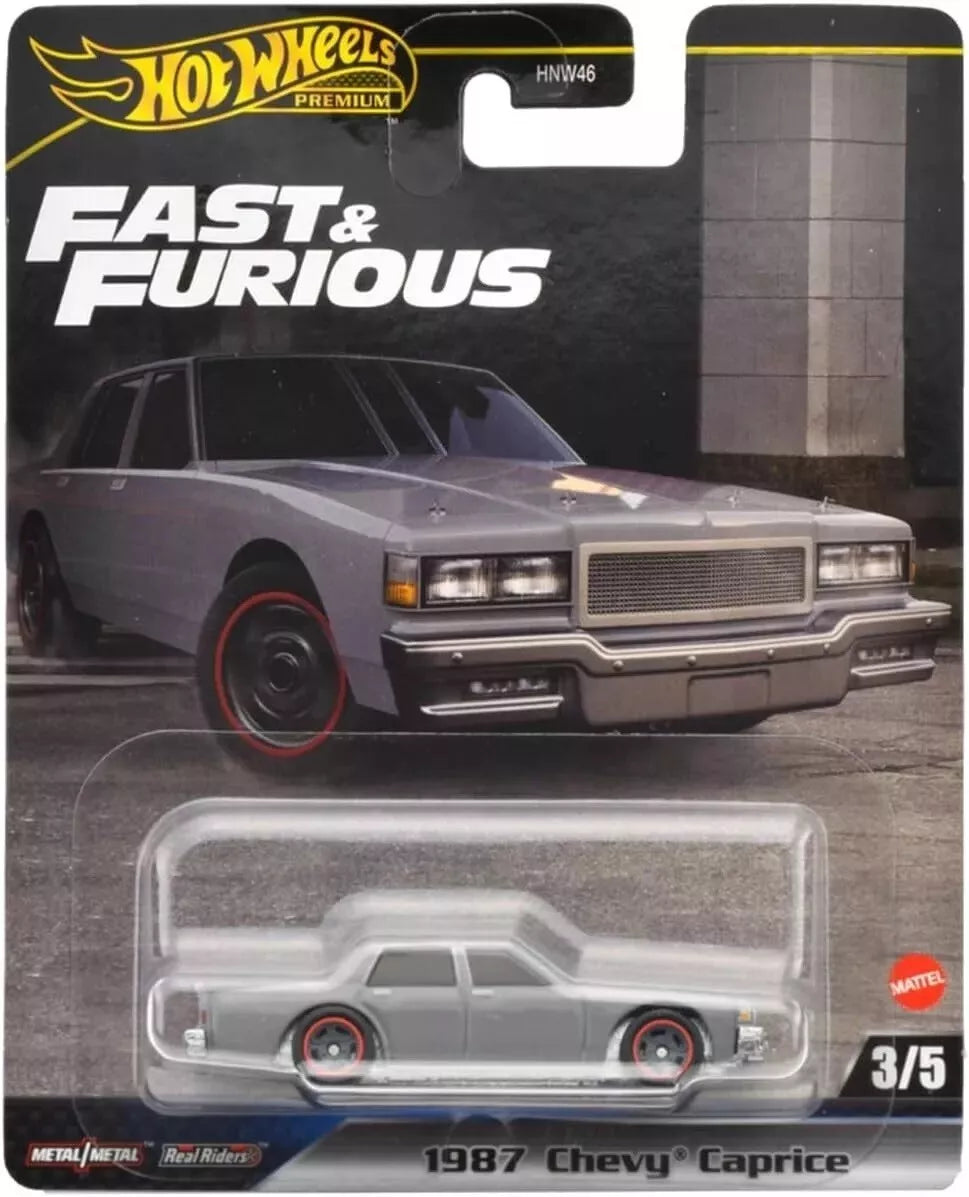 Hot Wheels Premium 2024 H Assortment - Fast &amp; Furious 3/5, 1987 Chevy Caprice