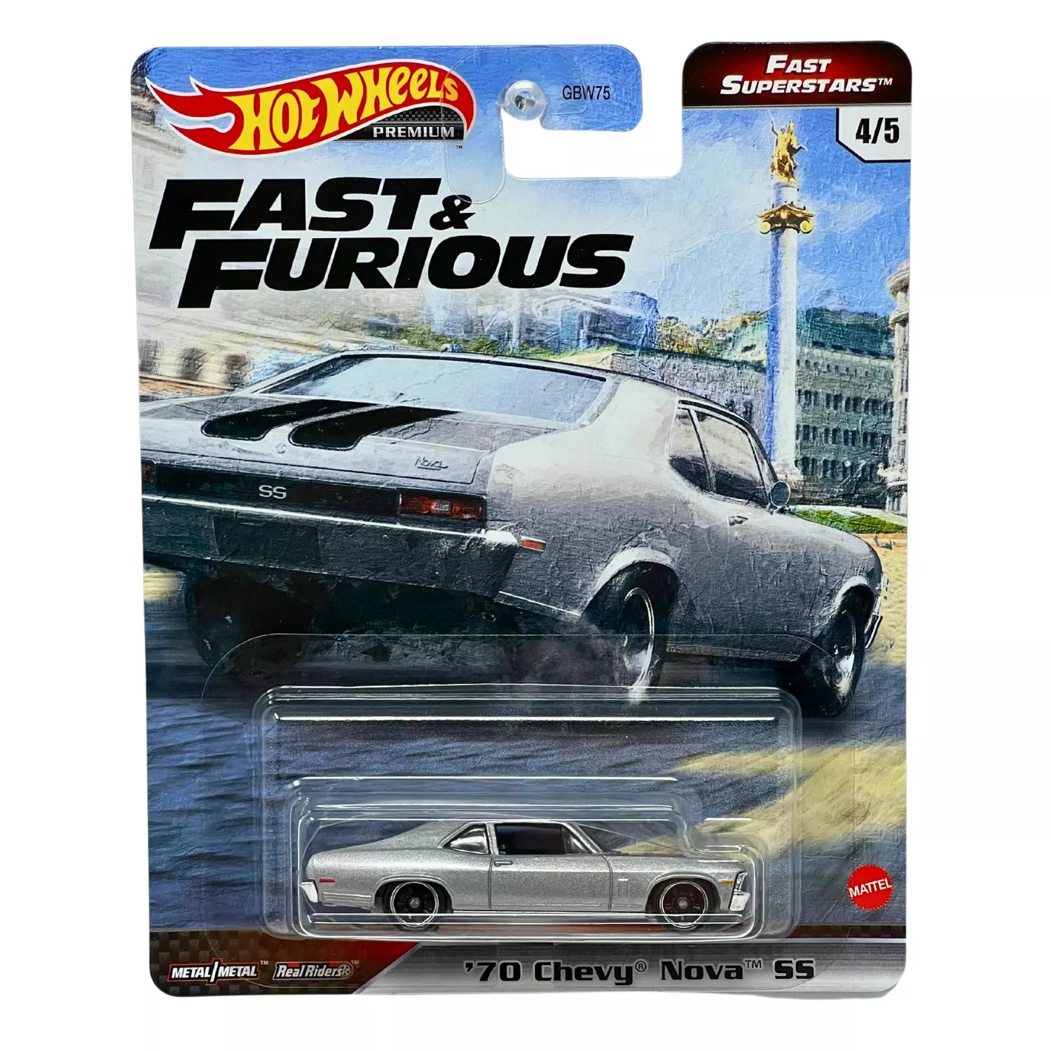 Hot Wheels Premium Fast &amp; Furious Fast Superstars, 4/5,  &