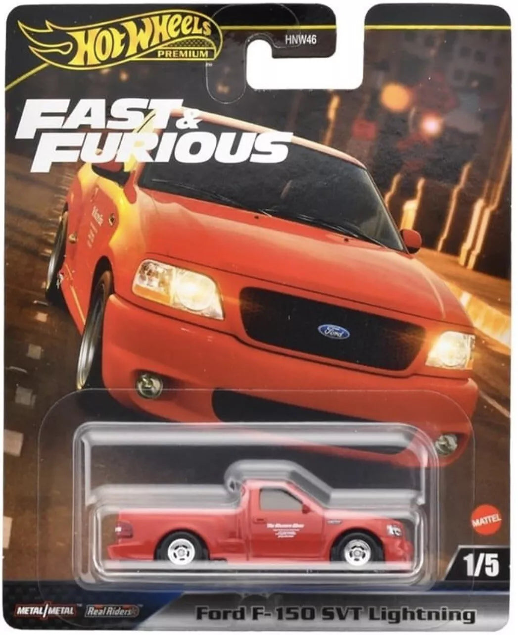 Hot Wheels Premium Fast &amp; Furious Ford F-150 SVT Lightning