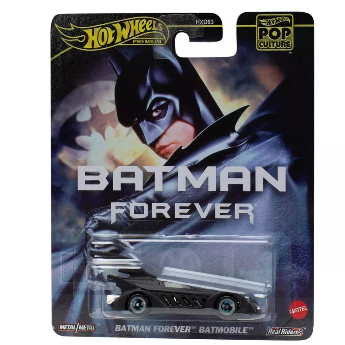 Hot Wheels 2024 Premium Pop Culture Batman Forever Batmobile