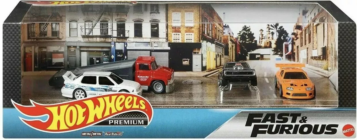 HOT WHEELS PREMIUM FAST &amp; FURIOUS GARAGE DIORAMA