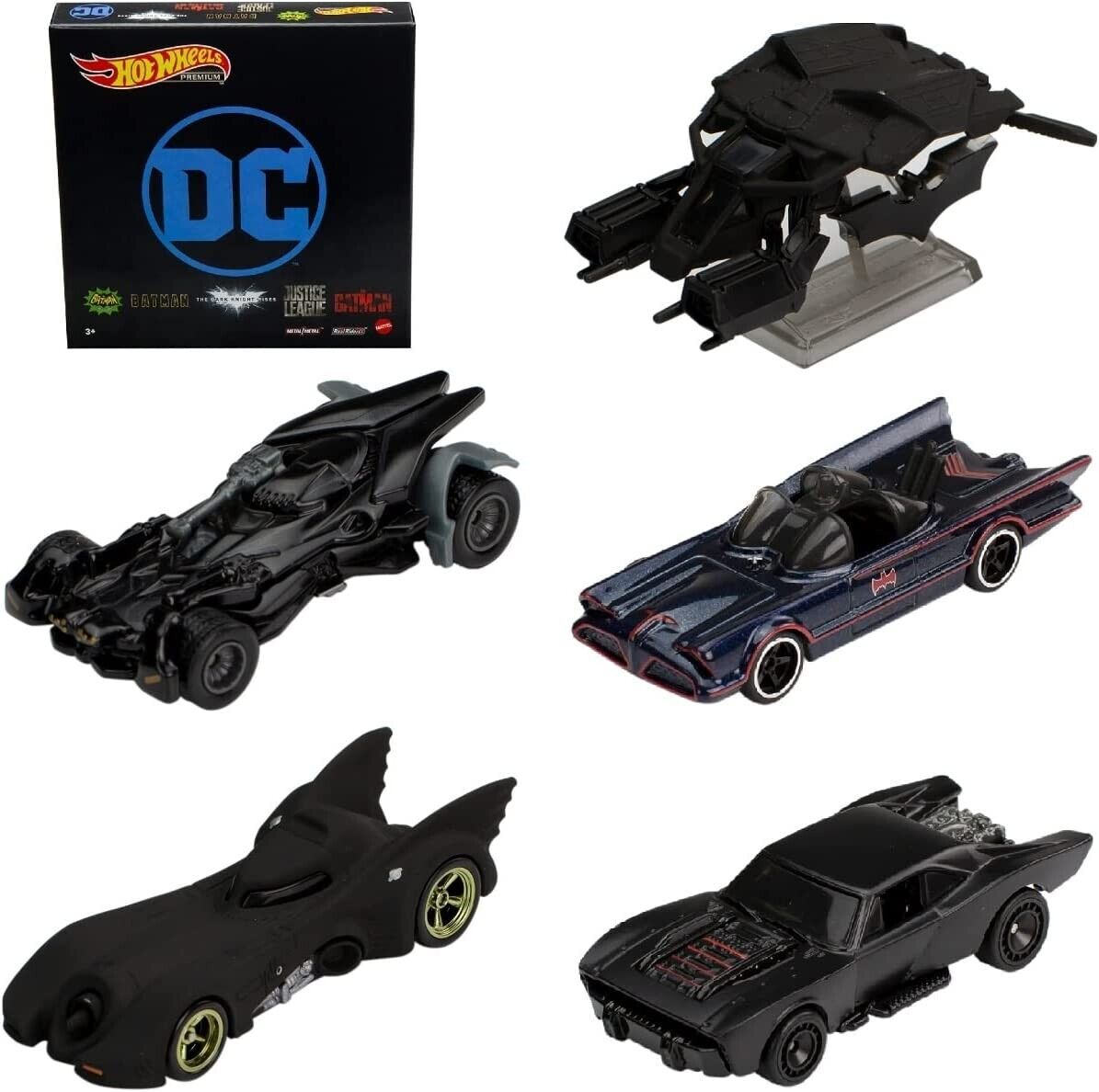 Hot Wheels Premium Box &quot;Batman DC&quot;