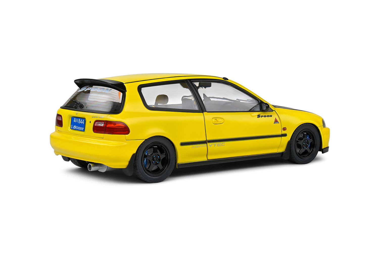 voiture-miniature-Solido-1-18-Honda-Civic-EG6-Spoon-Version-diecast-vue-arriere