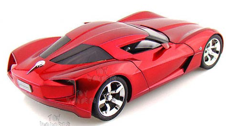 Chevrolet Corvette Stingray Concept Hard Top 2009 in Candy Red