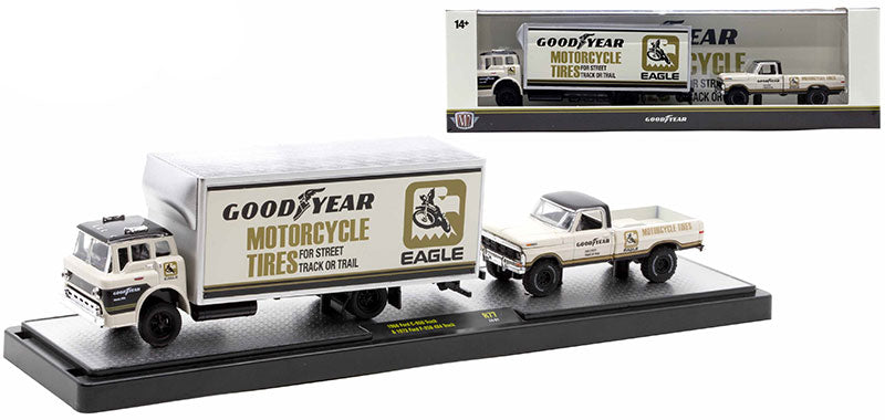 Goodyear - 1969 Ford C950 Box Truck and 1972 Ford F250 4X4 Pickup Truck - Auto-Haulers Release 77